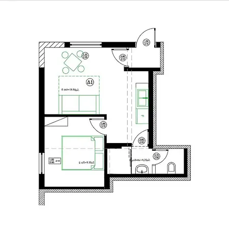 Bikini Apartments Kariotai Room photo
